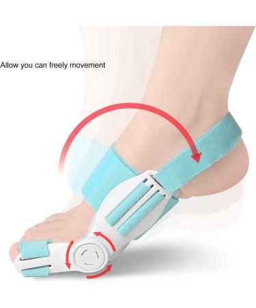 Hallux Valgus Correction: Thickened Silicone Bunion Toe Straighteners for Pain Relief - Day & Night Support - Buy Online on SooperMarket.com