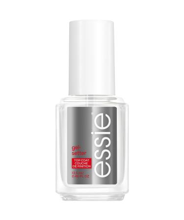 essie Nail Polish Nail Care Gel Setter Gel Nail Polish High Shine Longlasting Long Wear Top Coat Nail Varnish 13.5 ml