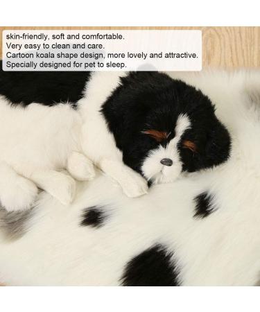 Pet Bed Soft Plush Comfortable 33.9x23.6x1.2in Pet Mattress for Puppy Cats for Four Seasons(Koala Dark Gray) - Buy Online on SooperMarket.com