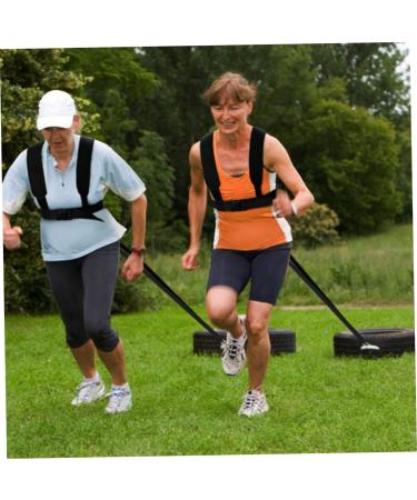 Adjustable Sled Harness for Tire Pulling | Speed Resistance Power Belt & Weight Trainer - Buy Online on SooperMarket.com