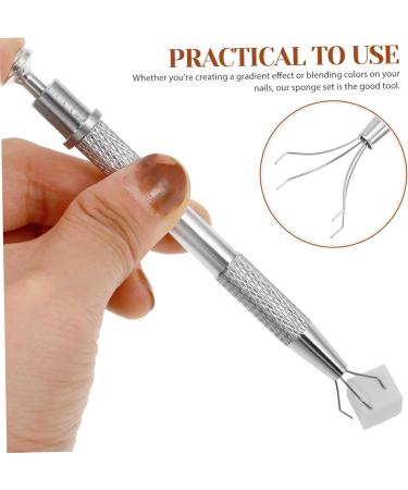 PLAFOPE 1 Set Nail Art Scratch Pen Set Nail Art Tools Manicure Tools Sponge Nail Art Pick up Tool Manicure Nail Art Tool Stainless Steel - Buy Online on SooperMarket.com