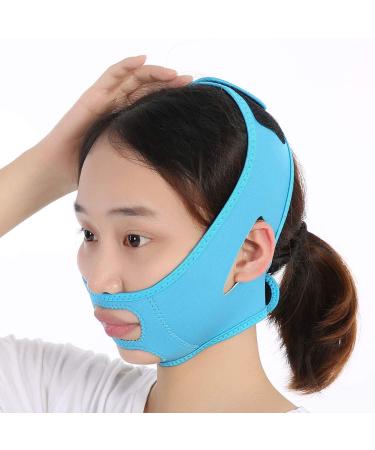 V Shaped Slimming Face Mask  Facial Slimming Strap Face Lifting Belt V Line Lifting Chin Strap Anti Wrinkle for Women Skin Lifting Firming Anti Aging(1)
