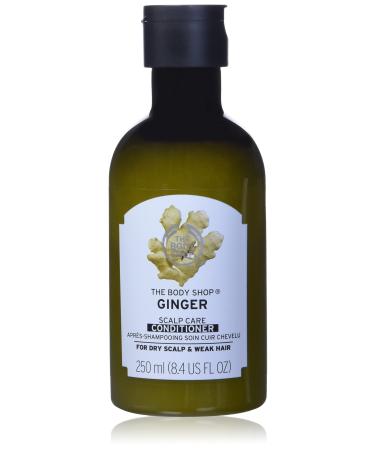 The Body Shop Ginger Scalp Care Conditioner (Vegan)  Green  8.4 Fl Oz