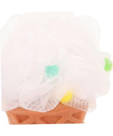 Buy NOLITOY 6pcs Ice Cream Bath Balls & Exfoliating Shower Sponges | Reusable Body Loofahs for Women - Perfect for Travel - Buy Online on SooperMarket.com