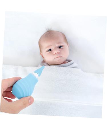 Kisangel Infant Nose Aspirator 3pcs - Baby Nasal Aspirator for Cleaner Nose - 8.6x4.2cm - Buy Online on SooperMarket.com