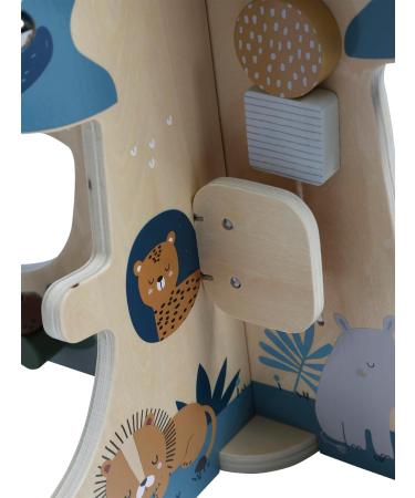 Buy VERTBAUDET Activity Tree for 4 Seasons - Eco-Friendly Wooden Toy in Green | International Shipping - Buy Online on SooperMarket.com
