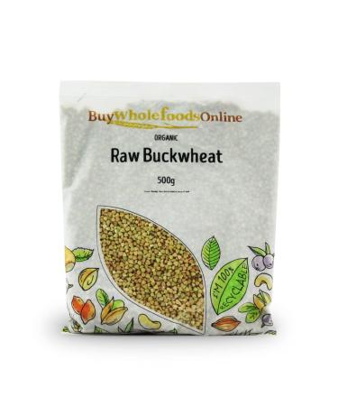 Organic Buckwheat Raw 500g (BWFO)