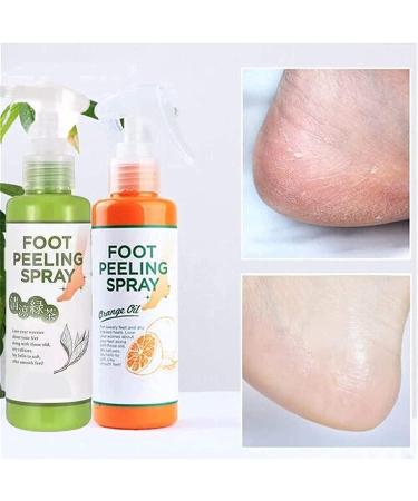 Anushka Foot Peeling Spray Oil | Remove Dead Skin & Calluses Instantly | Exfoliating Hydrating Peel Off Spray (Orange) - Buy Online on SooperMarket.com
