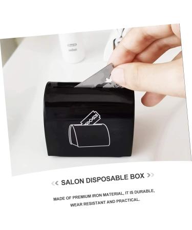 PopetPop Razor Blade Disposal Box - Safe Storage for Used Blades & Sharp Objects | 6 STK Klinge Container - Buy Online on SooperMarket.com