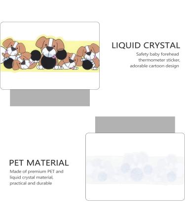 Kisangel Kid Stickers 140 pcs Liquid Indicator Strips for Forehead Fever - Yellow Brownx7pcs - Buy Online on SooperMarket.com