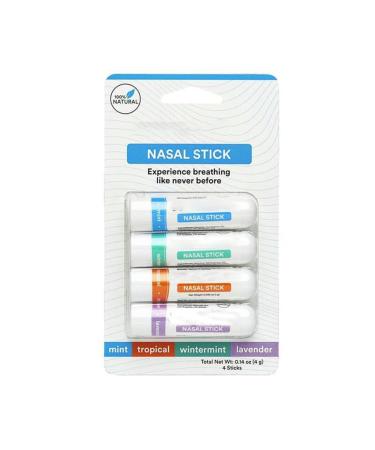 Nasal Stick Portable Menthol Inhaler Refreshing Brings Positiveness And Gratitude Let You Relax Every Day Relieve Stress Enhance Concentration Relieve Nasal Stuffing 1