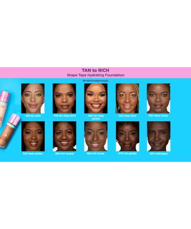 Tarte Double Duty Shape Tape Hydrating Foundation - 60H Mahogany | International Shipping Available - Buy Online on SooperMarket.com