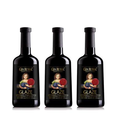 Gia Russa Balsamic Glaze 8. 5 oz (3 Pack)