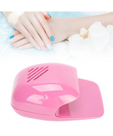 Portable Nail Dryer Portable Nail Fan Dryer Cooling Fan Nail Polish Quick Dryer for Normal Nail Polish Suitable e for household and salon(pink)