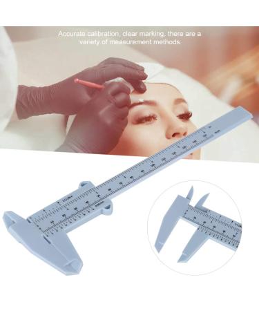 Rotekt Tattoo Eyebrow Ruler Alucy Caliper for Precision Brow Measurement and Shaping - Buy Online on SooperMarket.com