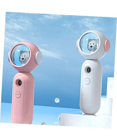 PLAFOPE 1pc Air Humidifier Handheld Facial Mister Nano Steamer Mister Facial Steamers Sprayer Pink 13.60X5.50X4.90CM Pink - Buy Online on SooperMarket.com