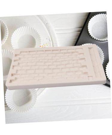 Alipis 2pcs Silicone Molds DIY Baking Molds Silicone Fondant Molds Cake Mold Fudge Bricklaying - Buy Online on SooperMarket.com