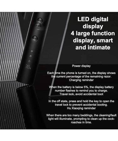 GeRRiT Electric Hair Shaver for Men - Waterproof Rotary Razor Rechargeable USB LED Display - Buy Online Internationally - Buy Online on SooperMarket.com