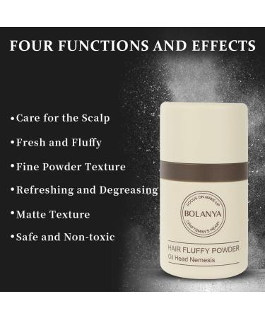 Quick Hair Oil-Remove Powder 12g | Unisex Texturising Dry Shampoo | Instant Root Lifting and Oil Control | Matte Volume Powder with Mirror and Puff | For All Hair Types | Includes Applicator - Buy Online on SooperMarket.com