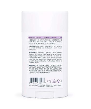 Schmidt's Lavender Tips Aluminum-Free Deodorant Stick for Sensitive Skin - 2.65 oz (3 Pack) - Buy Online on SooperMarket.com