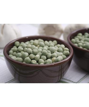 Organic Whole Dried Green Peas 2 Pounds | Non-GMO Green Vatana Vegan Kosher Bulk | Rich in Protein & Fiber | Ideal for Green Curry, Stews, Salads, Pea Soup | 2 lb Pack - Buy Online on SooperMarket.com
