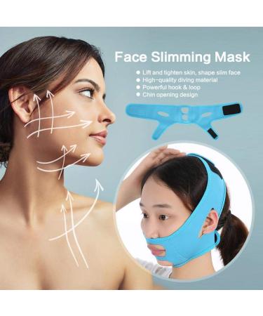 V Shaped Slimming Face Mask | Facial Slimming Strap for Women - Anti Wrinkle, Skin Lifting, Firming, Anti Aging - Buy Online on SooperMarket.com