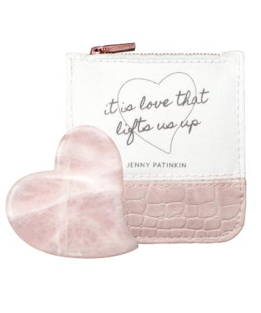 Uplifting Gua Sha Heart - Jade Gua Sha Tool for Face - Guasha Natural Stone - Face Sculpting - Face Sculpting