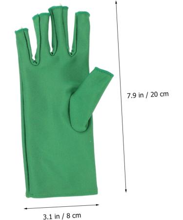 Gogogmee 1 Pair Nail Gloves Nail Fingerless Manicure Gloves Nail Art Tools Manicure Gloves Fingerless Gloves UV Shield Gloves Sunscreen Gloves 20X8X0.4CM - Buy Online on SooperMarket.com
