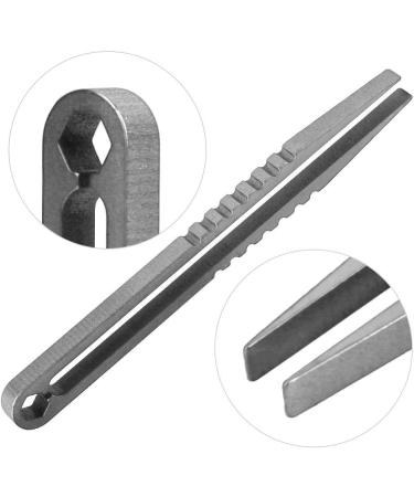 Portable EDC Tweezers for Splinter Removal & Eyebrow Care | Mini Camping Tool - Wandercamping - Buy Online on SooperMarket.com