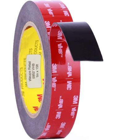 5952 VHB Tape: 2.5cm . x 15 ft. (Black) - Buy Online on SooperMarket.com