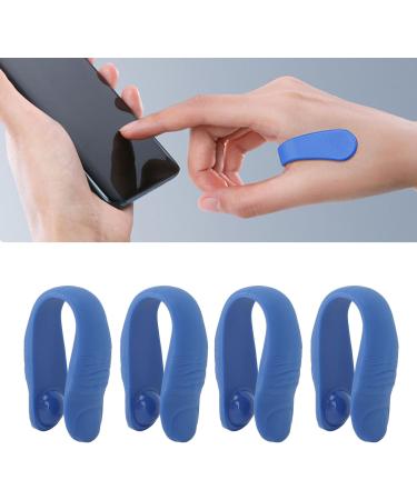 4-Piece Portable Acupressure Clip Set - Stress Relief & Tension Reduction Hand Pressure Point Tool (Green/Blue) - Buy Online on SooperMarket.com
