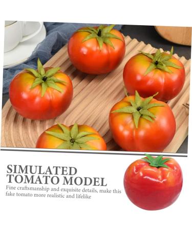 Warmhm 30 Pcs Imitation Tomato Artificial Lifelike Tomato Faux Plants Fake Tomato Prop Small Tomato Prop Artificial Plants Cherry Tomatoes Home Decor Pumpkin Decor Pillar Fake Apple Foam - Buy Online on SooperMarket.com