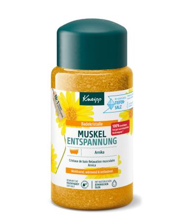 Kneipp bathing crystals muscle relaxation - stimulant pack - with natural deep salt of the saline luisenhall & with extract of the Arnica & essential oils from Cabreuva rosemary & pinus species - 600g 600 g (1 Pack)