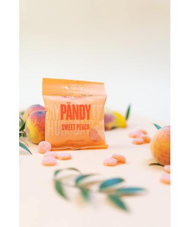 PANDY Candy SWEET PEACH - Gummy Candies Bag Only 1g Sugar & 80 Calories 1x50g Sweet Peach 1x50g - Buy Online on SooperMarket.com