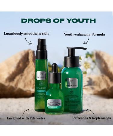 The Body Shop Drops Of Youth Concentrate Serum 1oz - Unisex | Youthful Skin Solution - Buy Online on SooperMarket.com