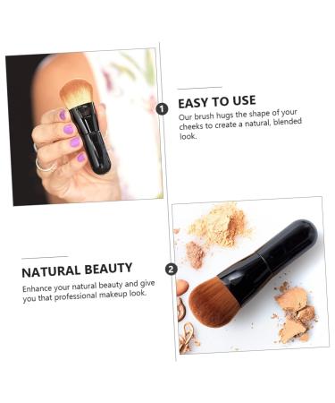 NOLITOY Foundation Brush - Blending Contouring & Exfoliating Makeup Brush for Flawless Application | International Shipping Available - Buy Online on SooperMarket.com