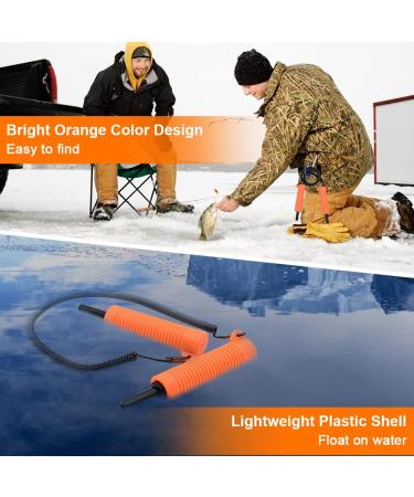 Retractable Ice Awls Kit - Ice Fishing Safety Picks Tool with Flexible Tips - Portable Emergency Gear for Skating and Walking on Ice (2 Pack) - Buy Online on SooperMarket.com