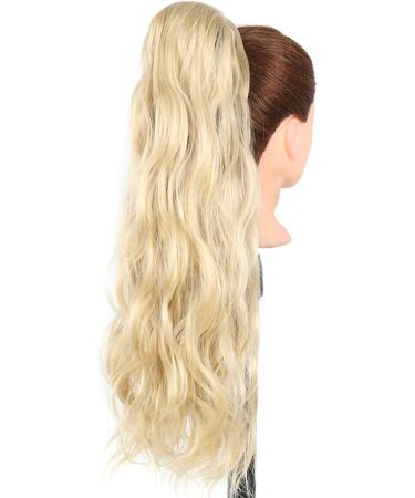 Prinfantasy Long Wavy Ponytail Extension 24 Inch | Soft Synthetic Hairpiece for Women MW138 - Buy Online on SooperMarket.com