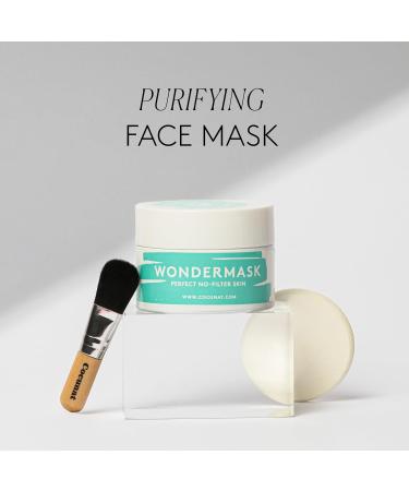 COCUNAT | Wondermask | Cleansing Face Mask | Detoxifies Exfoliates and Closes and Refines Pores | Clay Mask | Combination and Oily Skin | Mattifies | Eliminates Impurities | Blemishes | Acne | 50 ml - Buy Online on SooperMarket.com