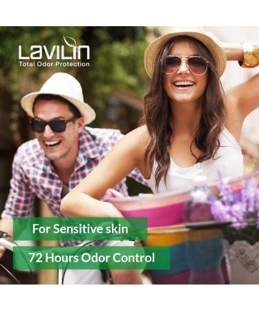 Lavilin Aluminum Free Natural Deodorant for Women and Men - Up to 72 Hours Odor Control - Buy Online on SooperMarket.com