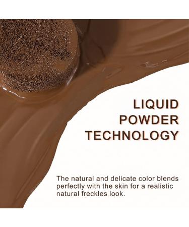 Erinde Liquid Freckle Pen Stamp in 01 Saddle Brown - Waterproof, Long Lasting, Quick Dry Freckles Makeup for Natural Sunkissed Look - Buy Online on SooperMarket.com
