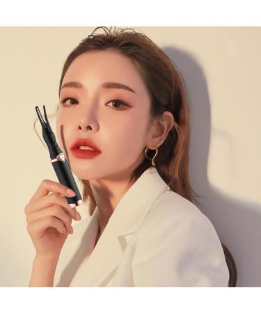 Heated Eyelash Curler - Rapid Heated Eyelash Curlers | Portable Heated Lash Curler with Temperature Control Function for Hurtless Quick Natural Curling Long Lasting Eye Lashes - Buy Online on SooperMarket.com
