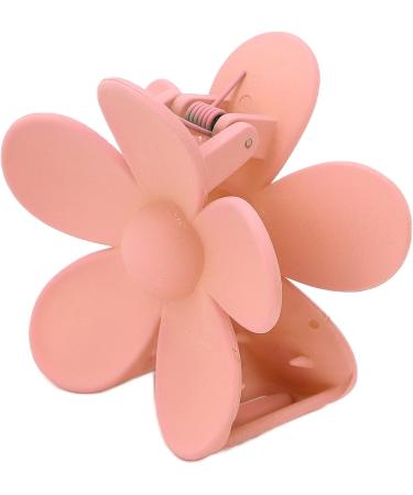 Flower Shape Hair Claw Clips Good Decoration Effect Lightweight Matte Surface Hair Catch Clip Non Slip Alloy Spring for Women Girls Headwear(Meat meal) - Buy Online on SooperMarket.com