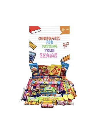 Passing exams Pick n Mix The Ultimate Retro Sweet Selection 70s 80s Box Sweet Hamper -Present Gift Graduation Results Day Well Done Congratulations Well Done