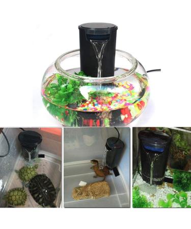 Aquarium Turtle Filter - Bio-Filtration Pump for Reptile Tank - 600L/H Flow Rate - Buy Online on SooperMarket.com