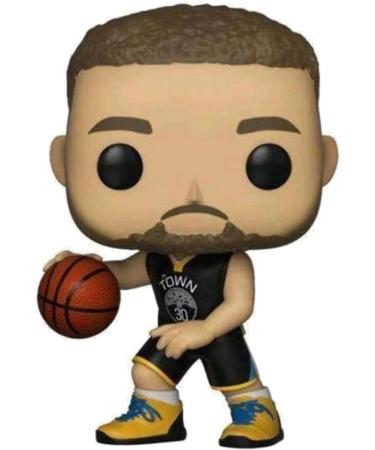 Stephen Curry #43 Facsimile Signed Laser Autographed Funko POP! Basketball NBA Golden State Warriors Figurine with Protector Case - Buy Online on SooperMarket.com