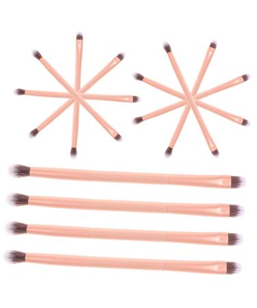 Baluue 48 Pcs Makeup Brush Eye Shadow Brush Women Makeup Supplies Facial Tools Golden Artificial Fiber
