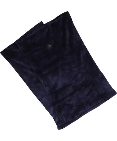 TOPINCN USB Heating Blanket - Electric Heated Throw Adjustable 3 Levels Soft Polyacrylonitrile Fiber Cozy Royal Blue - Perfect for Living Room & Travel - Buy Online on SooperMarket.com