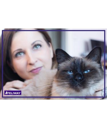 FELIWAY CLASSIC Diffuser Refill 3-Pack - Use with FELIWAY Cat Diffusers - Comforts Cats at Home & Helps Control Unwanted Urine Spraying Cat Scratching and Hiding (90 Day Supply FELIWAY Refill C238) - Buy Online on SooperMarket.com
