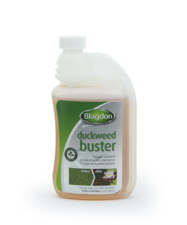 Blagdon Pond Duckweed Buster Controls Duckweed Safe and Natural 500ml Treats 4 546 Litres of Pond Water 500 ml